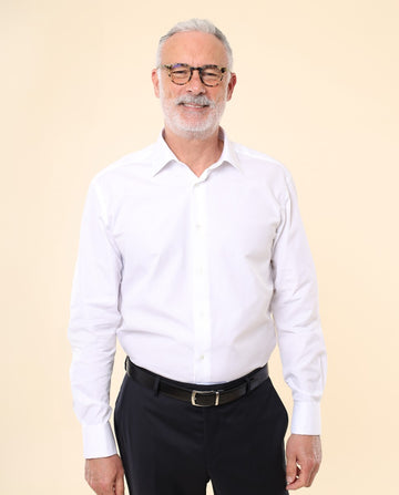 White Classic Shirt 100% Cotton